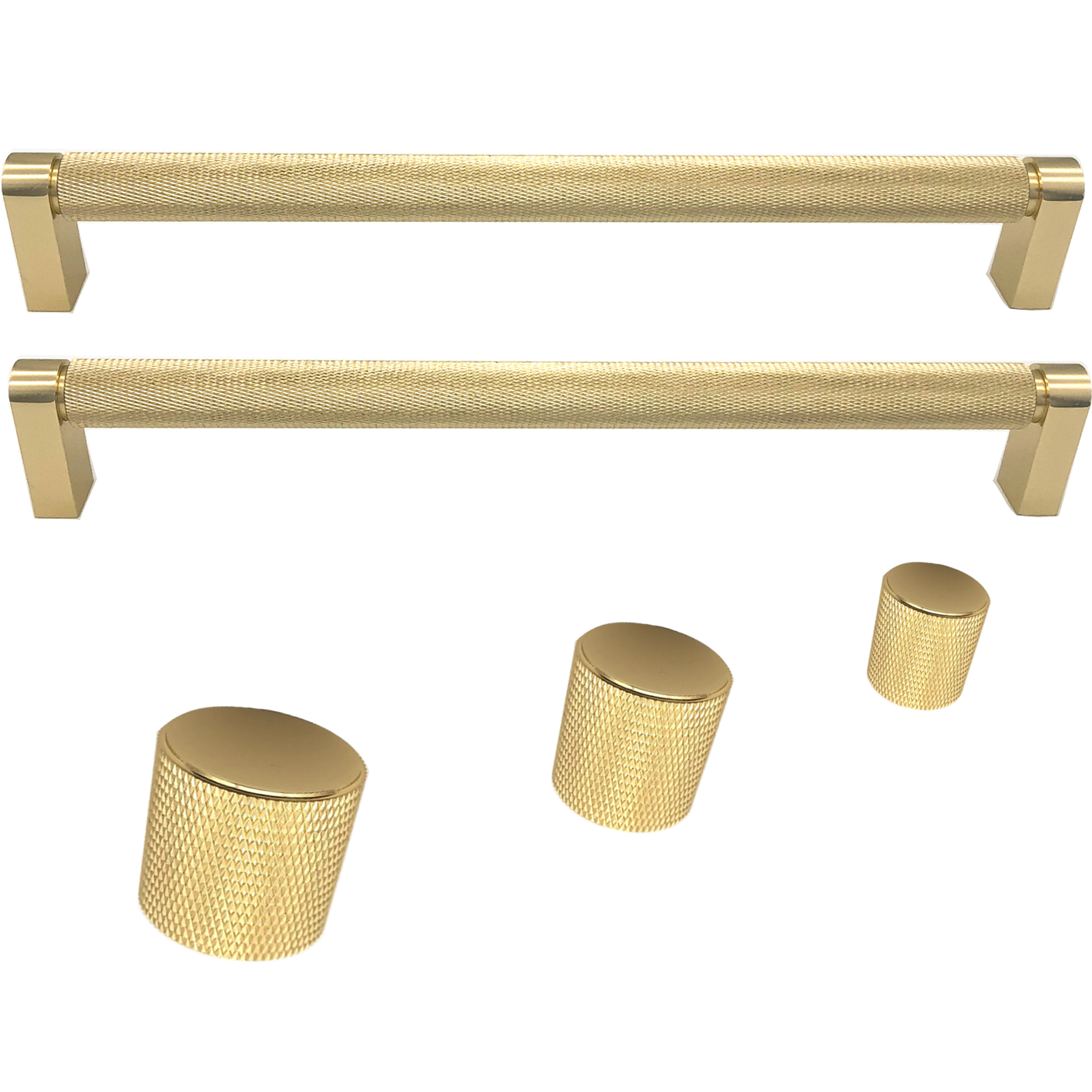 Brass Furniture Handles Knurled Gold Black Modern Wardrobe Cabinet Dresser Satin Nickel Cupboard Drawer Pulls Knobs