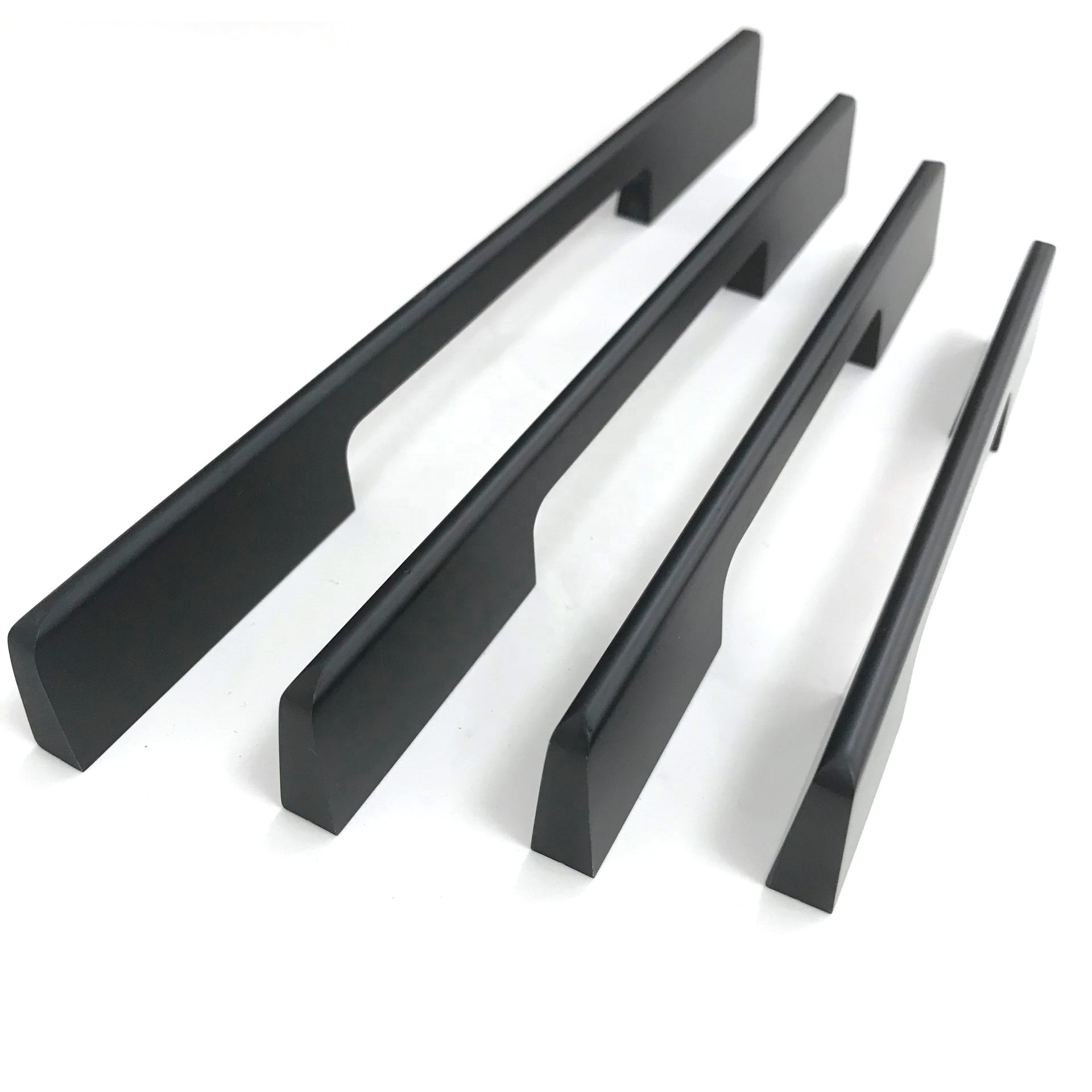 Furniture Handles Black Golden Cupboard Wardrobe Pulls Solid Aluminum Kitchen Cabinets Pulls Handles for Cabinets and Drawers