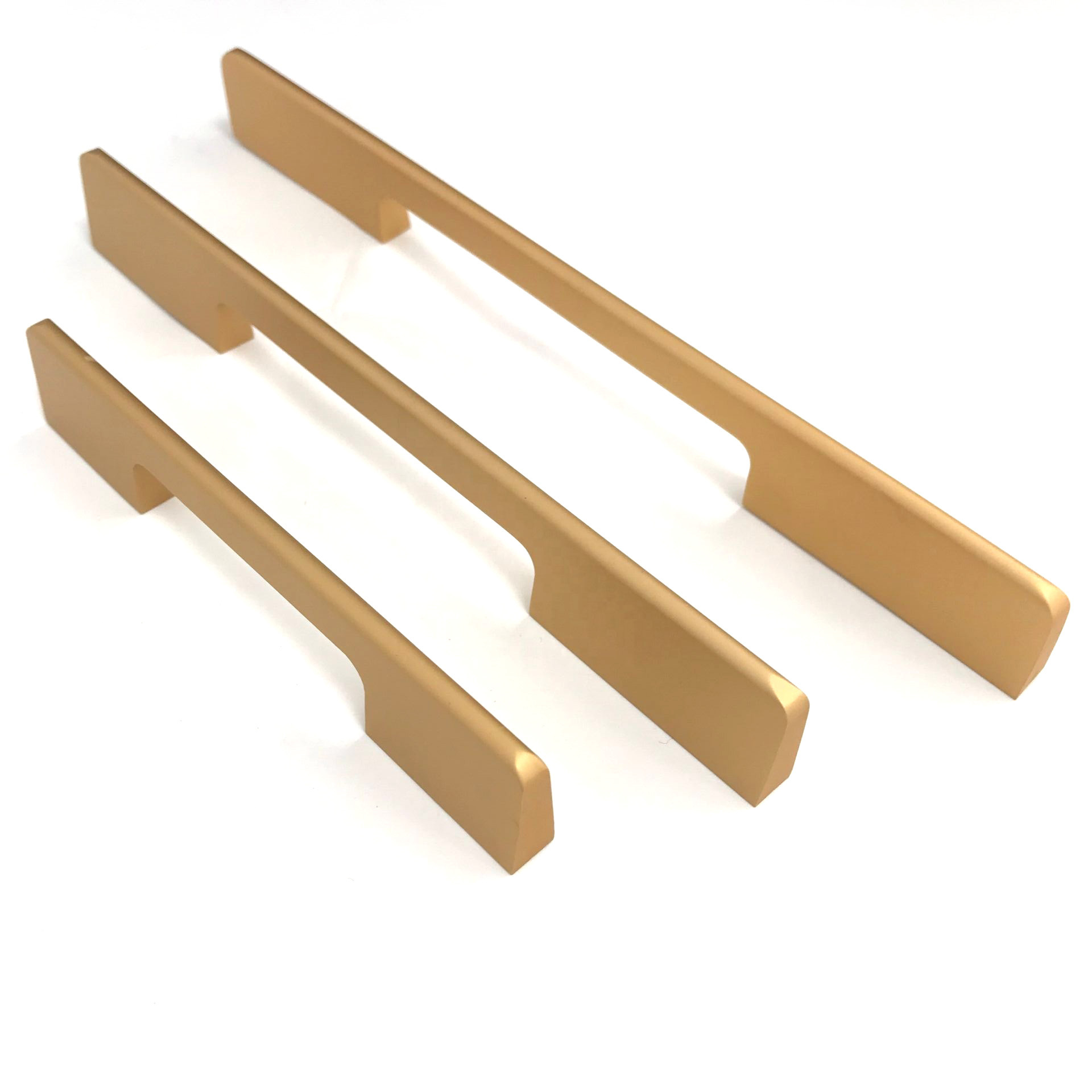 Furniture Handles Black Golden Cupboard Wardrobe Pulls Solid Aluminum Kitchen Cabinets Pulls Handles for Cabinets and Drawers