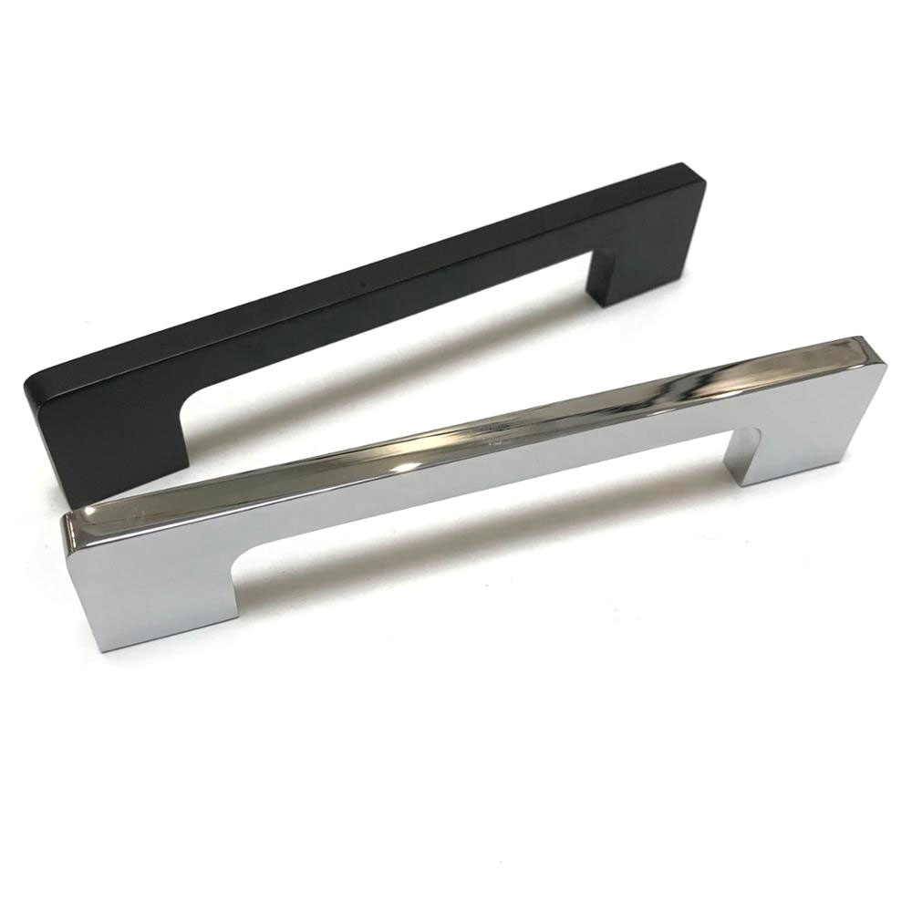 Black Cabinet Handles Furniture Handle Chrome Cupboard Knob Pulls Furniture Hardware Kitchen Handle Cabinet Knob Gold