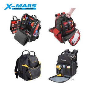 X-Mars Nylon Canvas Leather Polyester Tool bag Garden Electrician Waist Tool Bag Eva Tool Bag