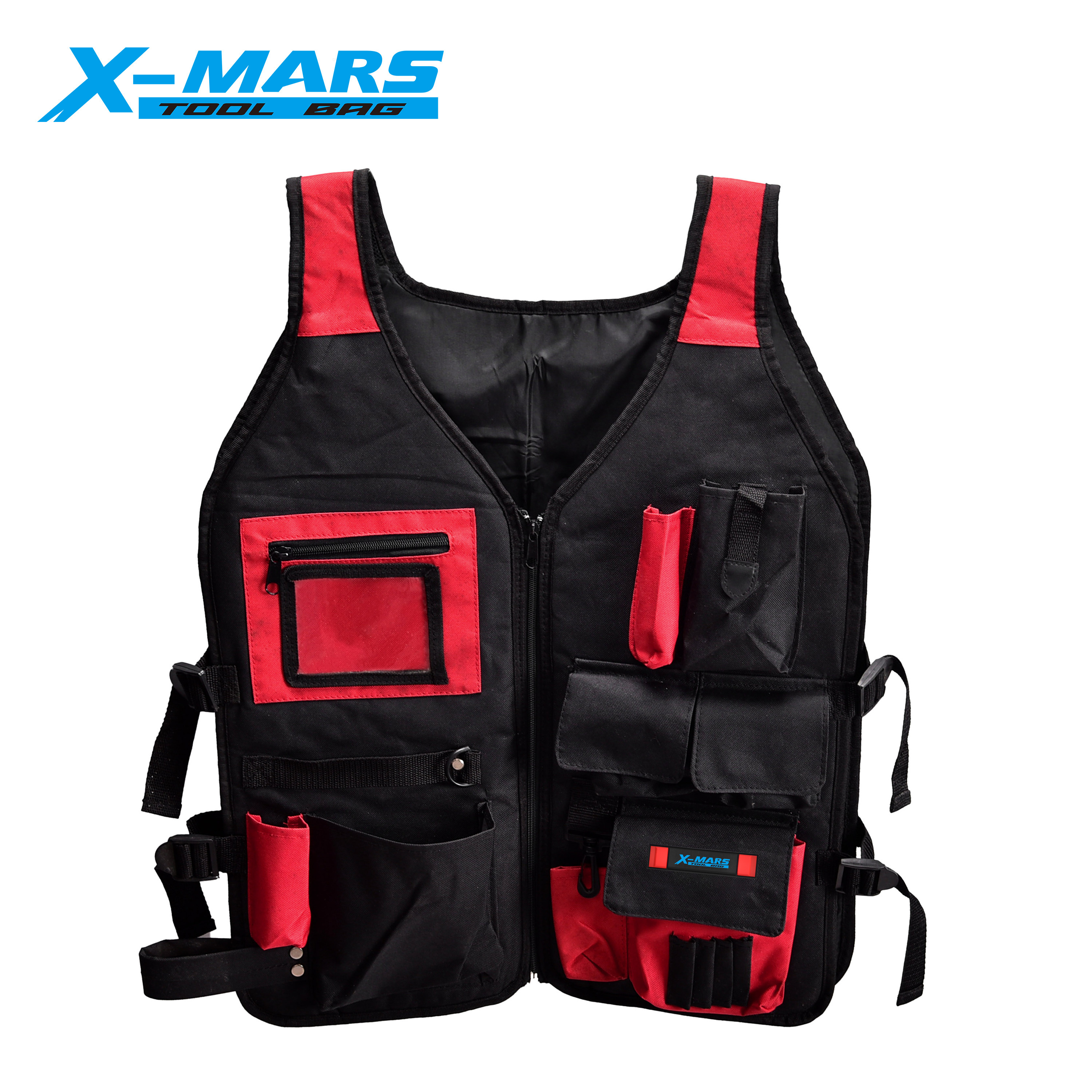 X-mars  Electrician plumbers Tool vest Portable Wholesale Muti-pocket canvas tool apron