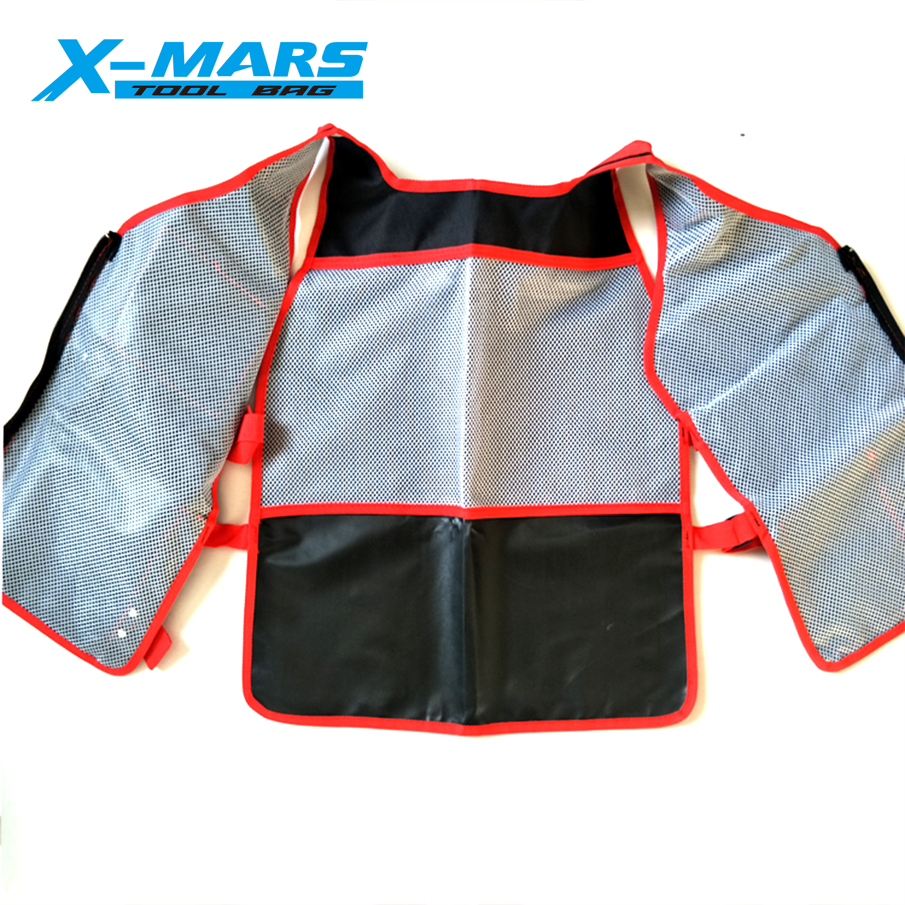 X-mars  Electrician plumbers Tool vest Portable Wholesale Muti-pocket canvas tool apron