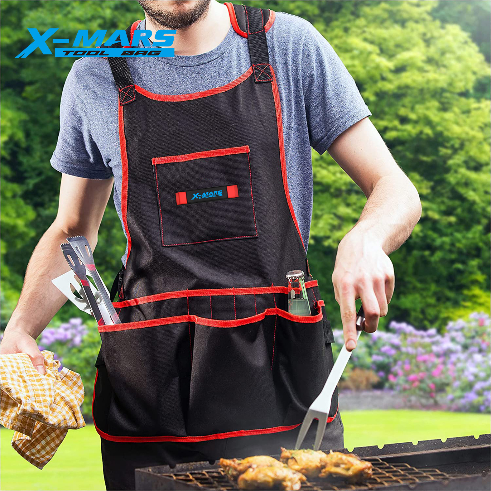 X-mars  Hot Sale Tool Vest Working Tool Vest For Household