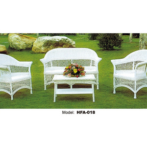 Rattan Manual Weaving Wicker Sofa 3 Pieces Patio Furniture Sets Outdoor All-Weather Sectional Meuble De Jardin Dexterieur