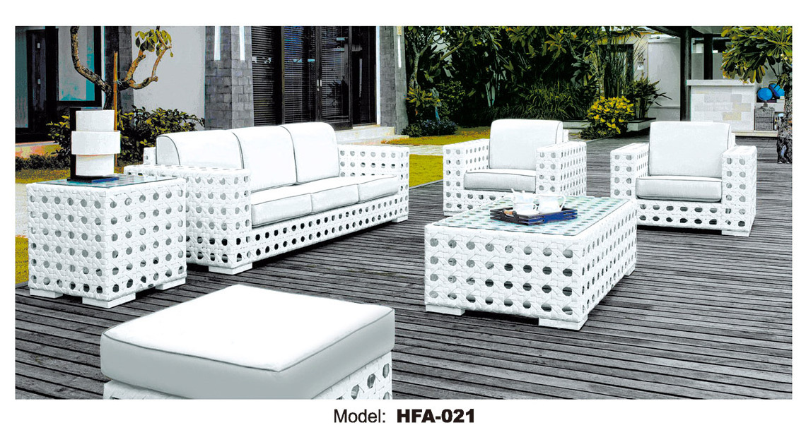 Rattan Manual Weaving Wicker Sofa 3 Pieces Patio Furniture Sets Outdoor All-Weather Sectional Meuble De Jardin Dexterieur