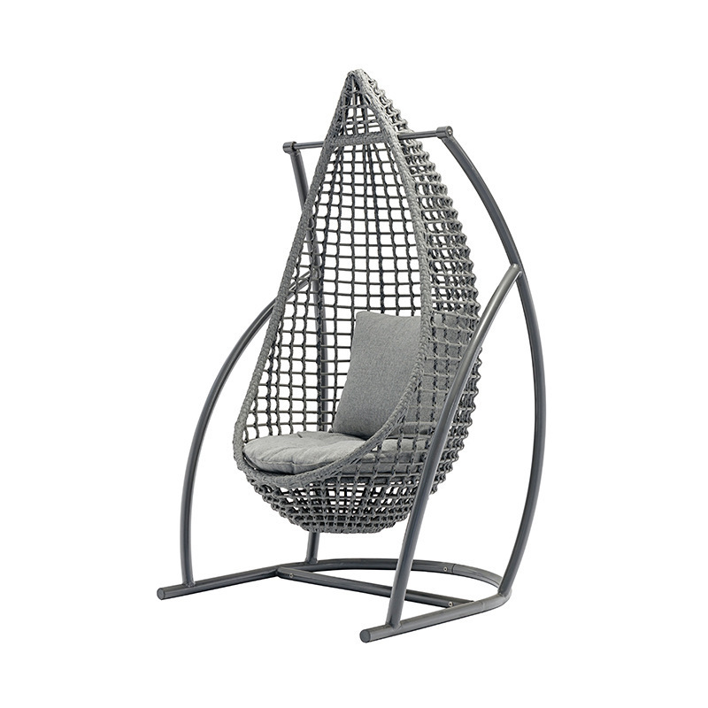 Nordic Weaving Modern Lazy Swing Rocking Chair Polo Indoor And Outdoor Grand Patio Rattan Nest Hanging Egg Chair