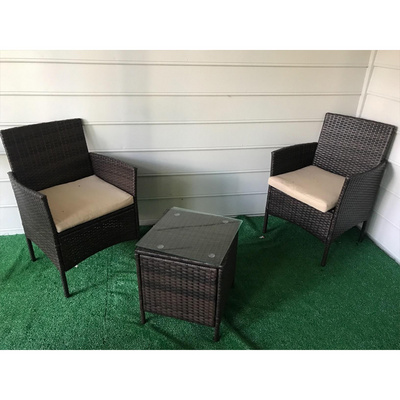 Modern Outdoor Furniture Home Hotel Restaurant Patio Garden Sets Dining Table Set Rattan Outdoor Chair