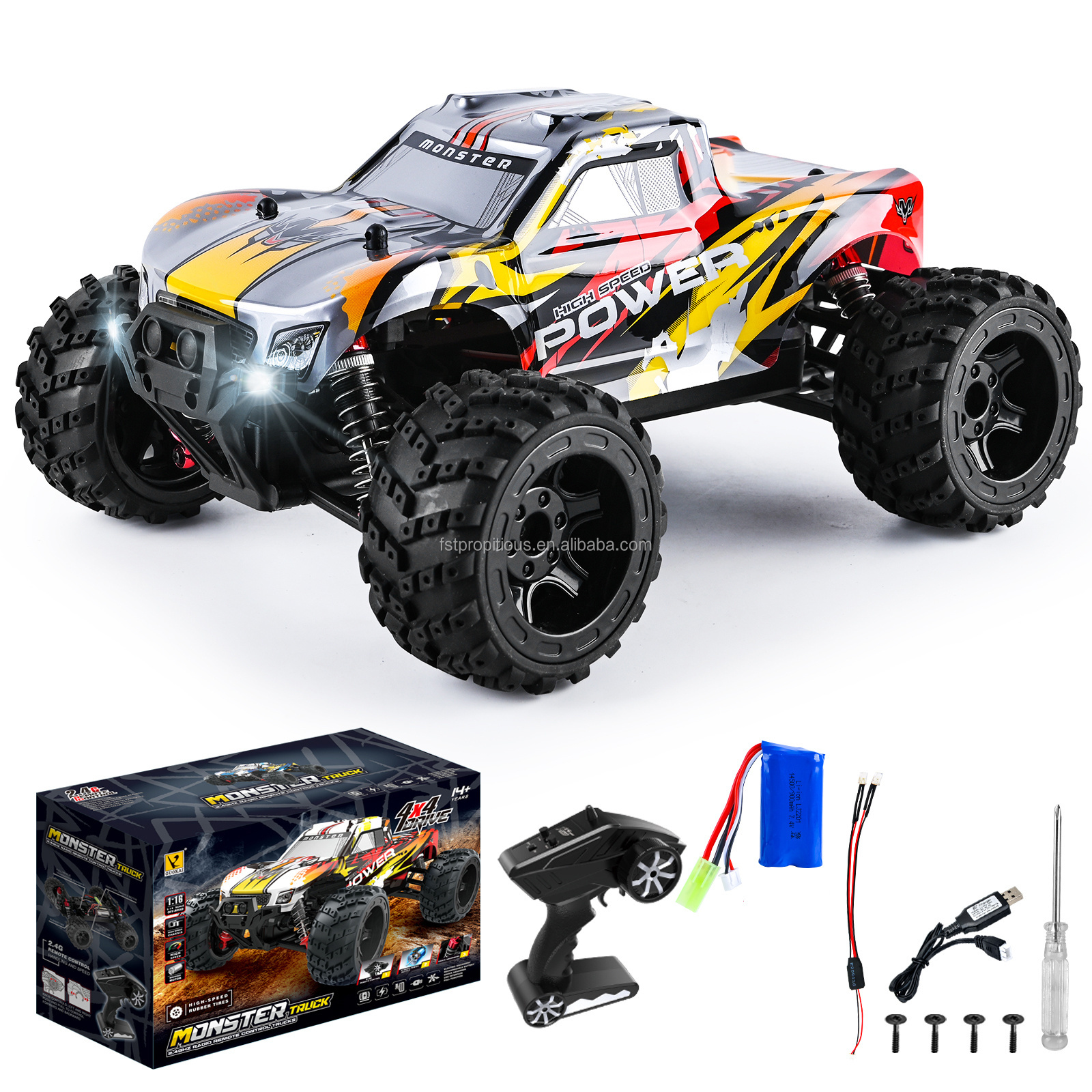 Stocks Popular cheap 1/16 Brushless Offroad Fast RC Race CAR for Adults 50km Hobby RC Truck 4WD High Speed Racing Remote Control