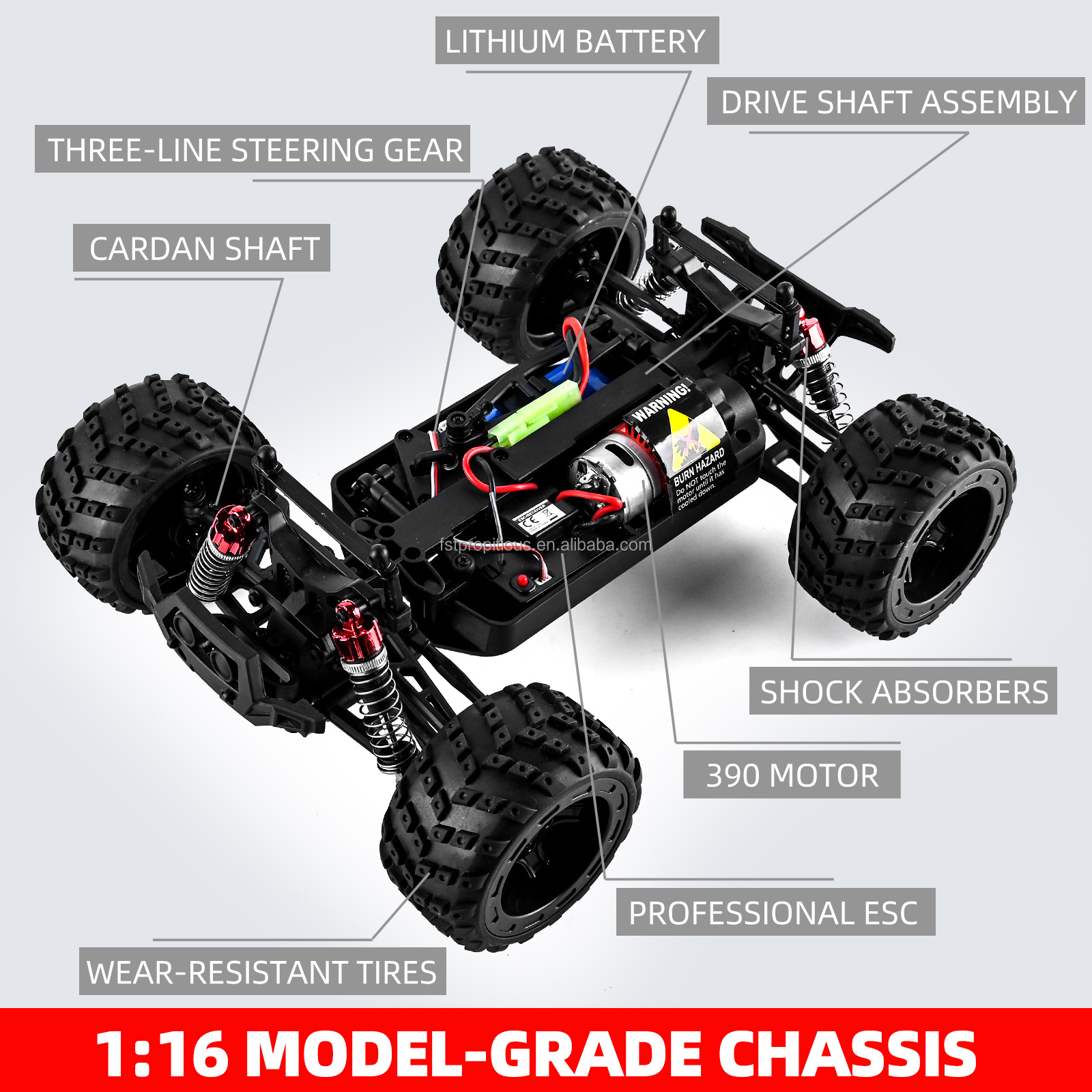 Stocks Popular cheap 1/16 Brushless Offroad Fast RC Race CAR for Adults 50km Hobby RC Truck 4WD High Speed Racing Remote Control