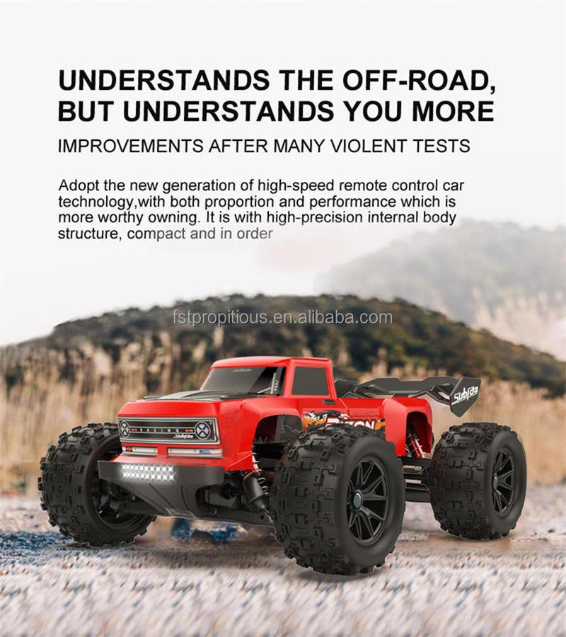 S909/S910 Hyper Go 1/16 Brushless 4WD Electric Off Road Truggy 62KM/H High Speed Racing Remote Control Car RC Monster Truck