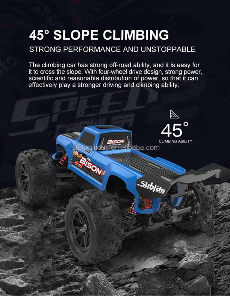 S909/S910 Hyper Go 1/16 Brushless 4WD Electric Off Road Truggy 62KM/H High Speed Racing Remote Control Car RC Monster Truck