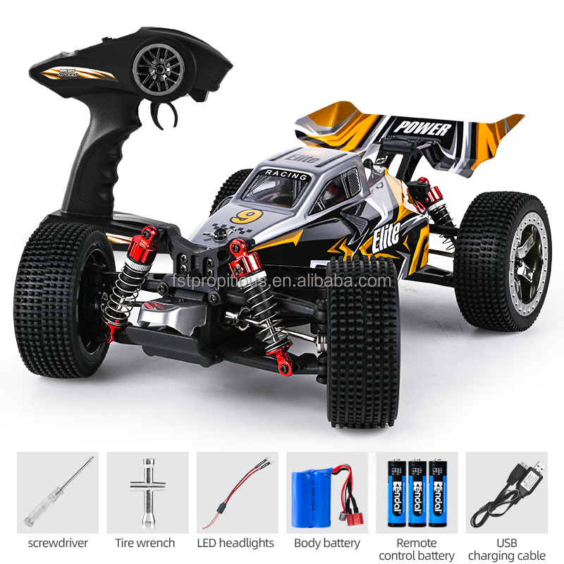 Remote Control Car for Boys GUOKAI 1:16 Scale Fast RC Car All Terrain High Speed 60km/h Rock Crawler RC Truck 4x4 Off Road 2.4G