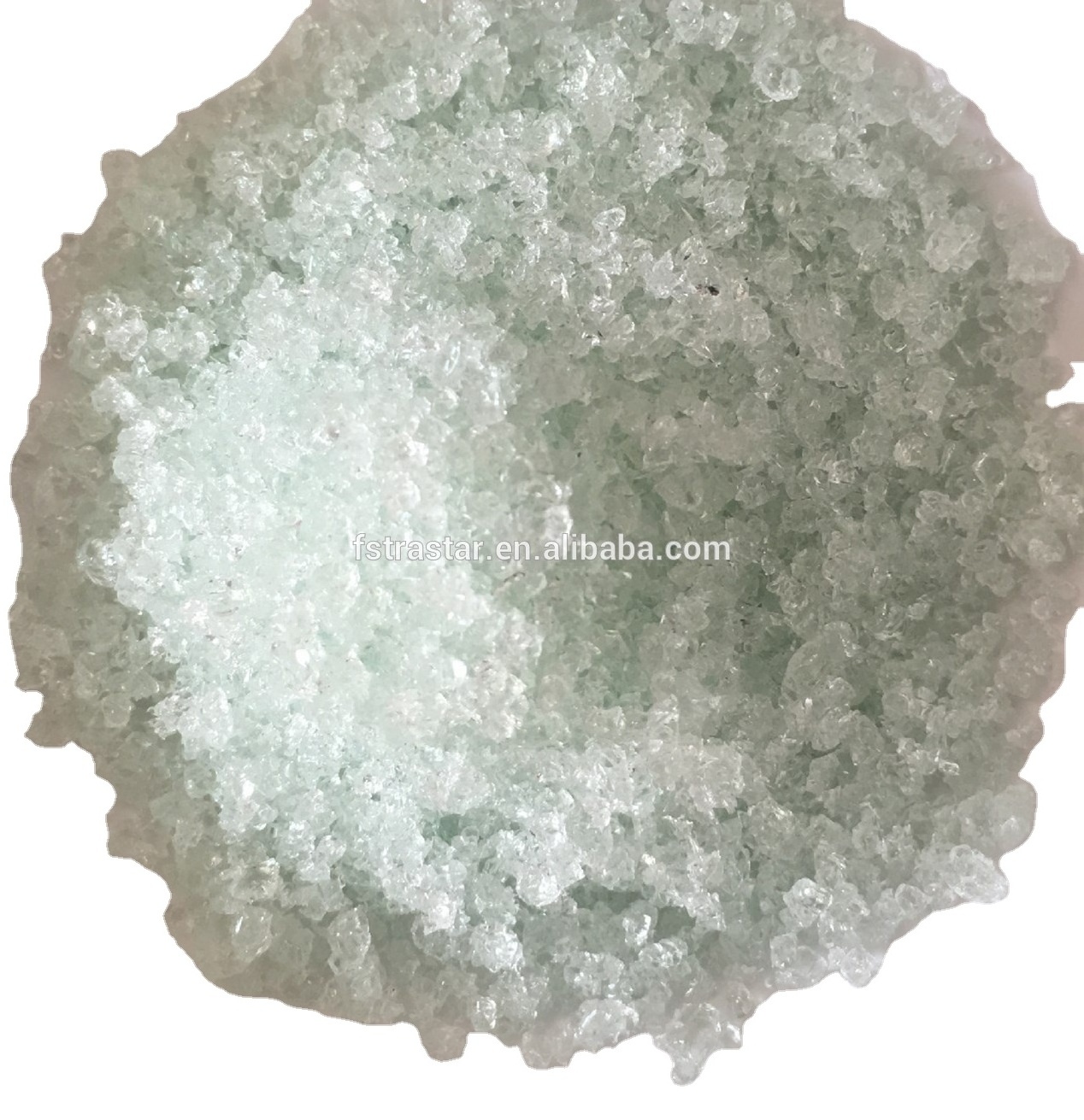 ultra-low temperature transparent crystal frit for ceramic tile production