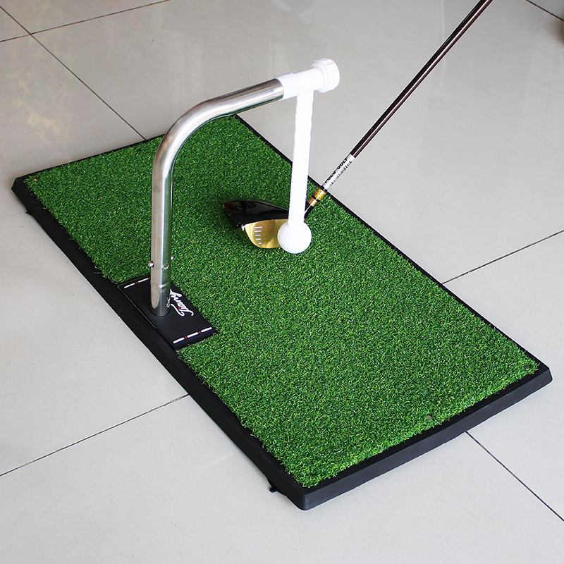 TTYGJ Golf Practice Swing Hitting Mat Exerciser Trainer 360 Degree Rotation Outdoor / Indoor Suitable For Beginners Training Aid