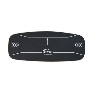 TTYGJ wooden anti-slip golf swing balance board training aid golf balance plate golf balance board