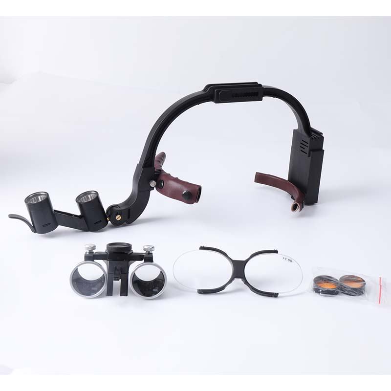 Dental Loupes Refractive Sports Strap Light Wireless Metal Package Parts Power Price Price. Prismatic With Led Light