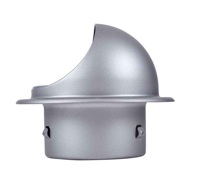 High Quality SUS304 Stainless Steel Wall Fresh Air Hood Vent For Kitchen Air Exhaust Ventilation