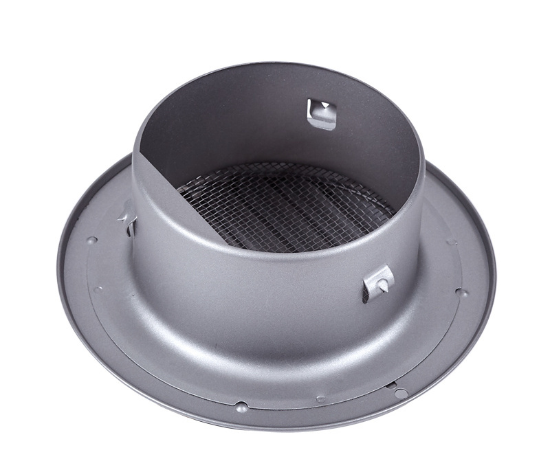 High Quality SUS304 Stainless Steel Wall Fresh Air Hood Vent For Kitchen Air Exhaust Ventilation