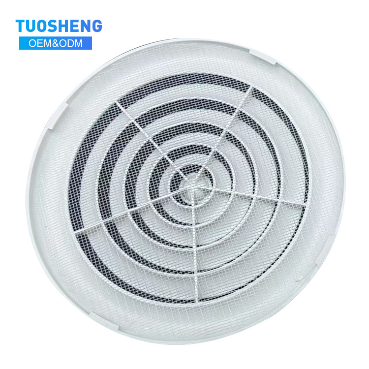 Wholesale ABS Plastics Disc Vent Cover Duct Diffuser Ventilation With Filter Air Outlet Diffuser