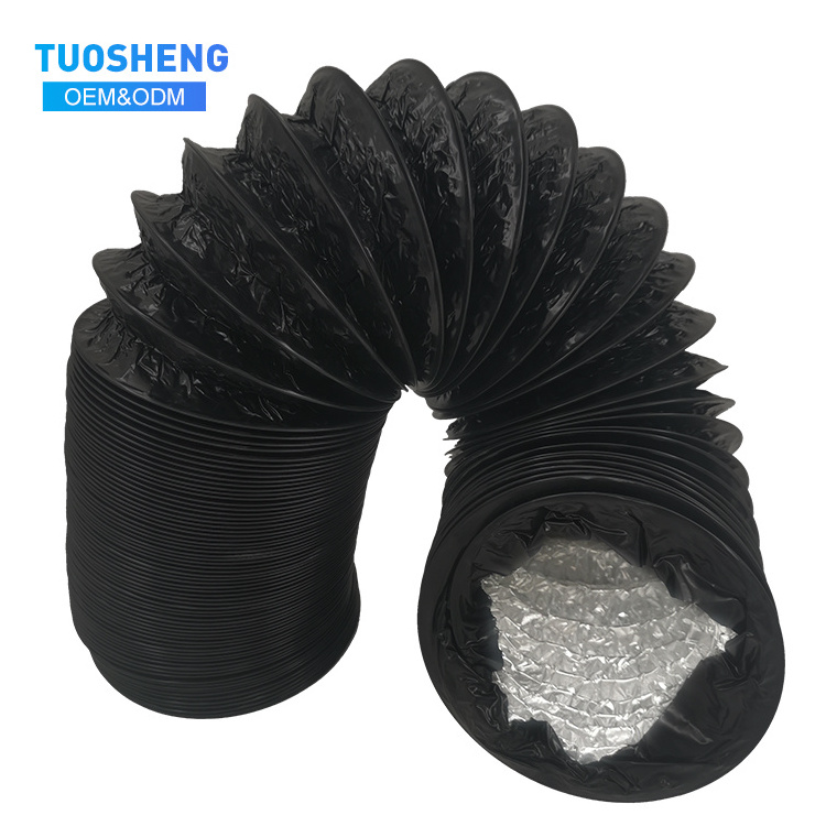 Air Conditioning Duct Aluminum Foil Ventilation Tube Plastic Air Duct Flexible Duct Hose