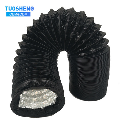 Air Conditioning Duct Aluminum Foil Ventilation Tube Plastic Air Duct Flexible Duct Hose