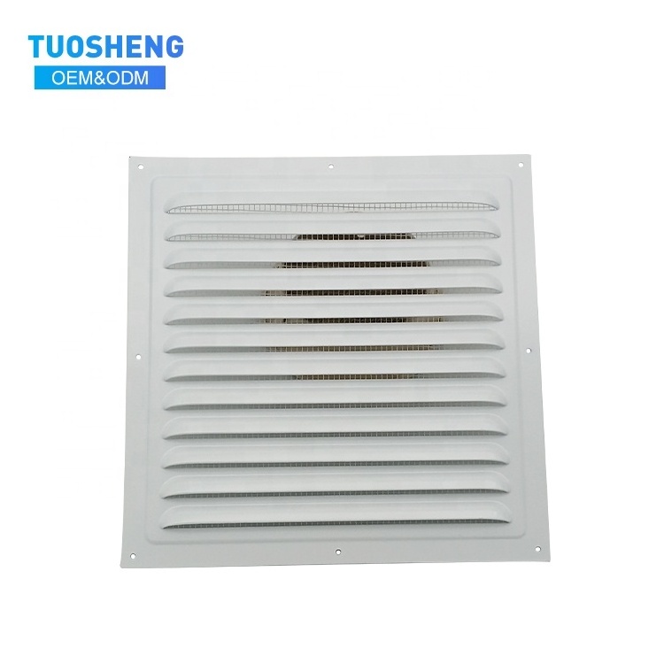 Hvac System Square Grille Vent Metal Aluminium Air Vent Grill Cover