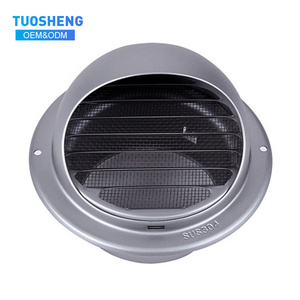 High Quality Hvac Waterproof Exhaust Modern Stainless Steel Air Vent Covers Ball Weather Louver Wall