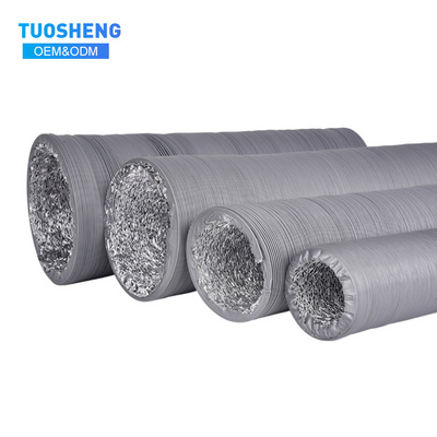 Air Conditioning Aluminum Foil Flexible Hvac Duct Hose For Exhaust And Ventilation