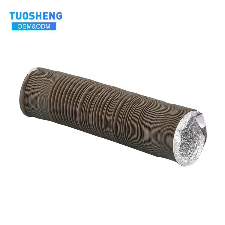 Air Conditioning Aluminum Foil Flexible Hvac Duct Hose For Exhaust And Ventilation