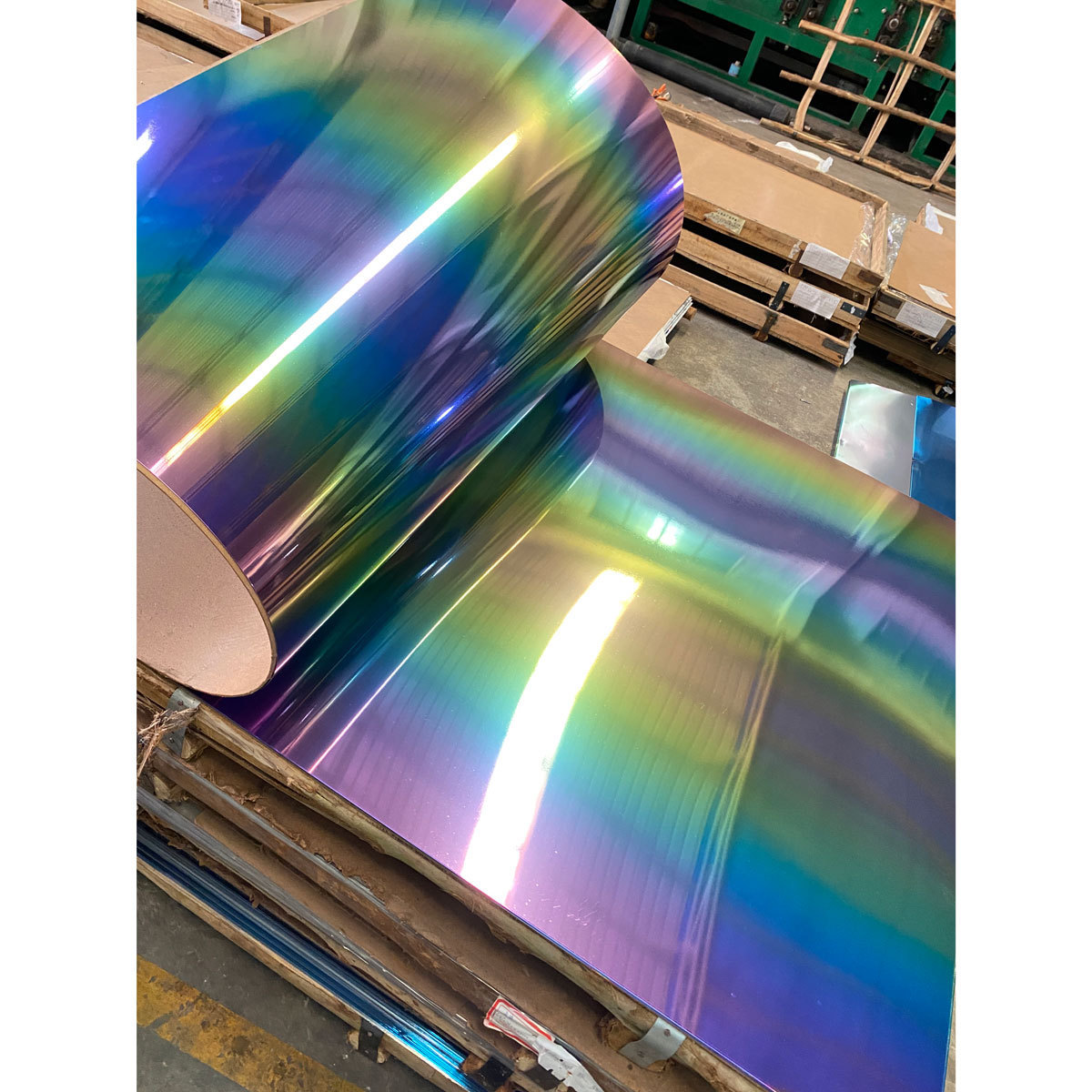 Customized Muilt-Colors Water Ripple 430 Sheet 8K Aisi 304 Stainless Steel Sheet Plate for manufacture