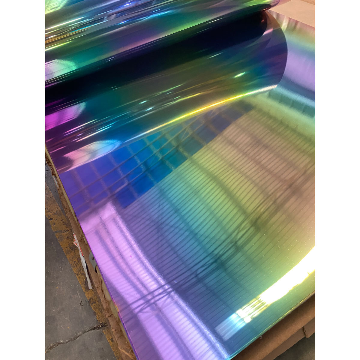 Customized Muilt-Colors Water Ripple 430 Sheet 8K Aisi 304 Stainless Steel Sheet Plate for manufacture