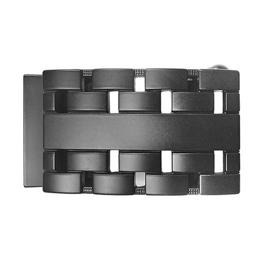 custom logo Hollow plate buckle High quality Men zinc alloy metal belt buckle for men without teeth