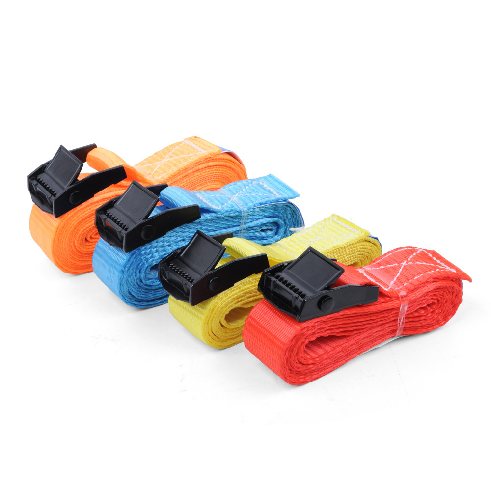 35mm cam locking buckle belt retractable ratchet strap cambuckle tiedown set tie down strap