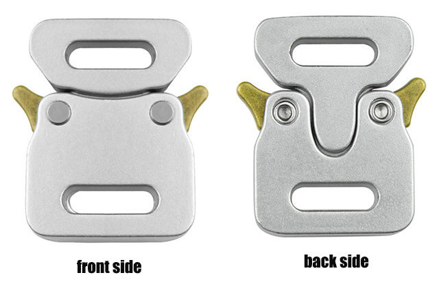 mini cobra buckle 13mm/20mm/26mm metal buckle for handbags small metal buckle for pet collars dog collar metal buckle silver