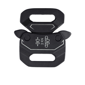 Factory direct Small Size 16mm Utility Belt Automatic Release Hebilla Quick Release Buckle metal strap bag clip buckle