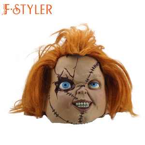 FSTYLER   Chucky hair   Halloween Carnival Wigs  bulk sale Factory Customize Party synthetic cosplay wigs anime Wigs