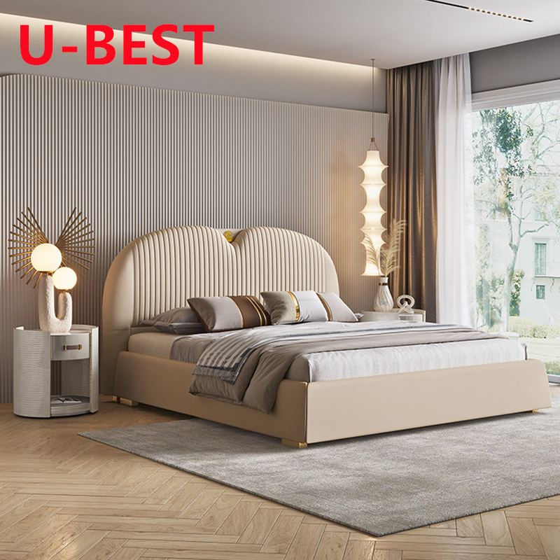 American King Size Bedding Set Lit Moderne De Luxe Camas De Casal De Luxo Double Bed Lit En Bois 2 Persoons King Size Bed