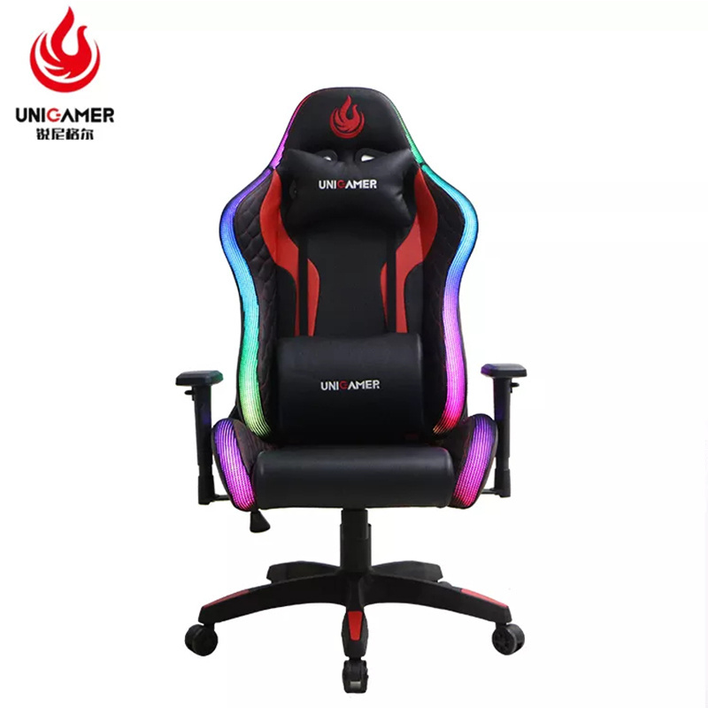 Luxury Gaming Gamer Computer Chair Massage Pu Leather Led Rgb Scorpion Gaming Chair