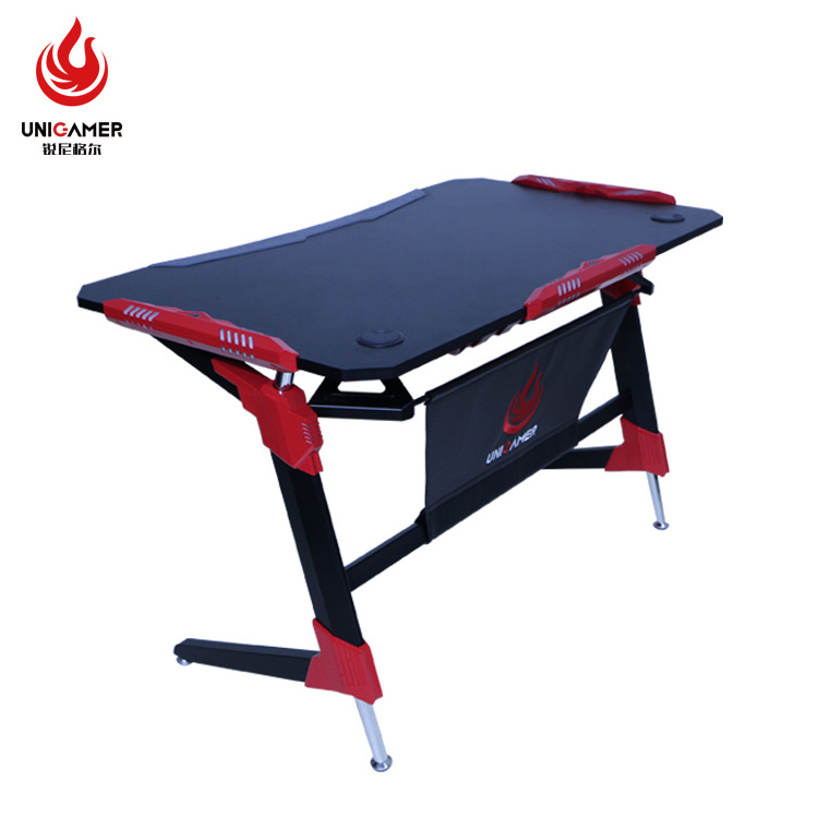 New Product mesa gamer computer desk escritorio gamer mesa mesa para gamer with led light