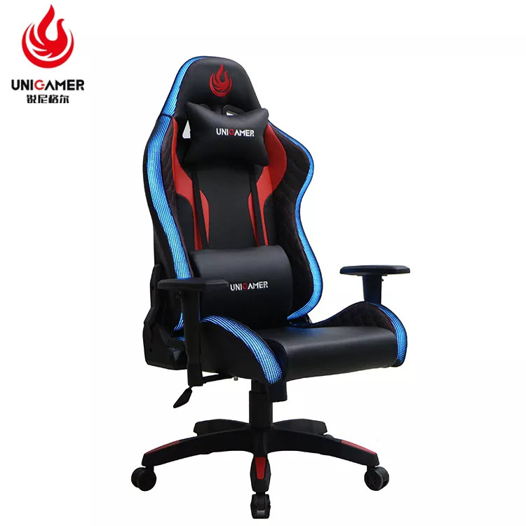 Luxury Gaming Gamer Computer Chair Massage Pu Leather Led Rgb Scorpion Gaming Chair