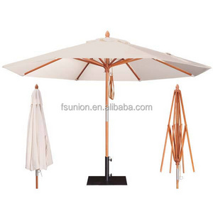 Central pole durable fiberglass patio/parasol/umbrella