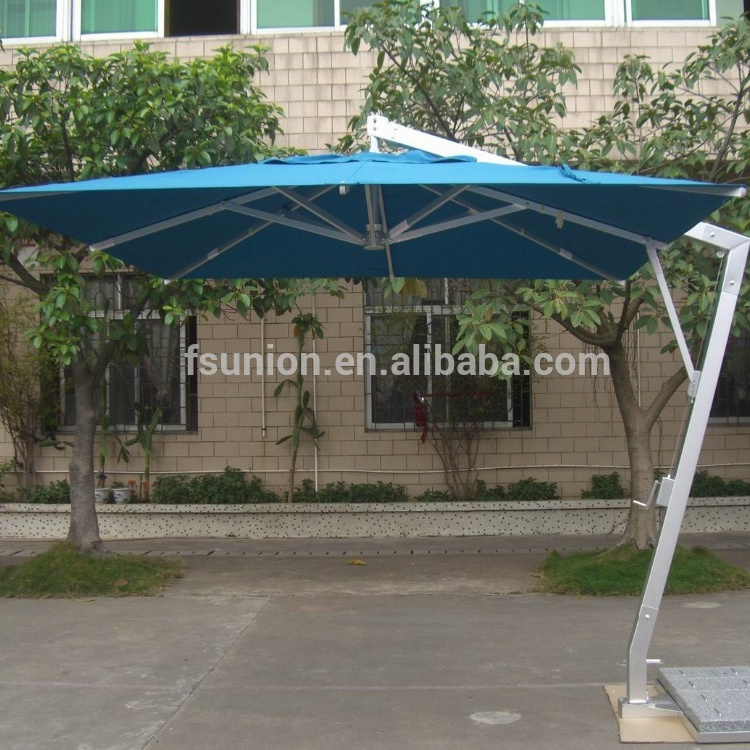 offset alum hanging umbrela for table advertising beach umbrella wood pole strong cantilever hanging umbrella side pole umbrella