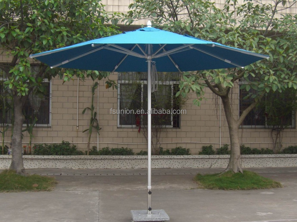 Restaurant Outdoor Table Sun Umbrellas