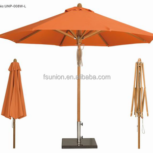 Leisure Furniture Durable Teak Wood Garden/Patio Umbrella