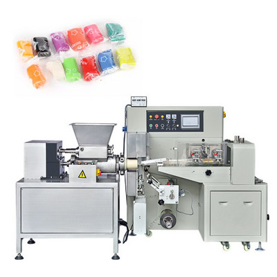 Automatic play dough plasticine modeling clay packing machine