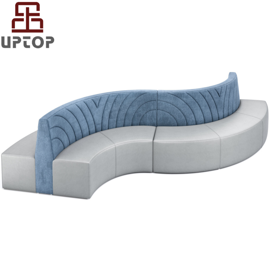 customized colors Restaurant sofa Modern Commercial Restaurant Booth Seating