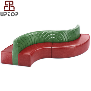 customized colors Restaurant sofa Modern Commercial Restaurant Booth Seating