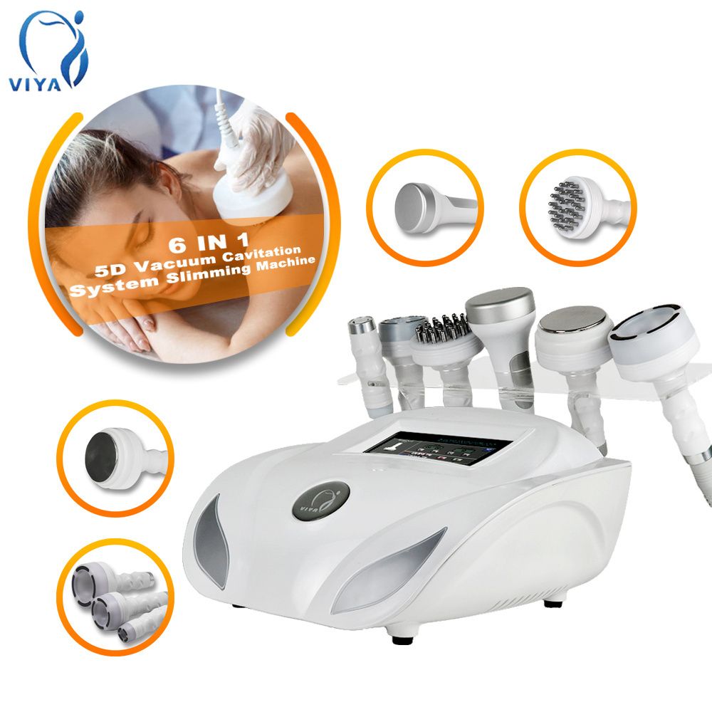 25khz ultrasound cavitation machine face & neck lifting massager vacuum therapy machine with electrotherapy  Aesthetic medicine