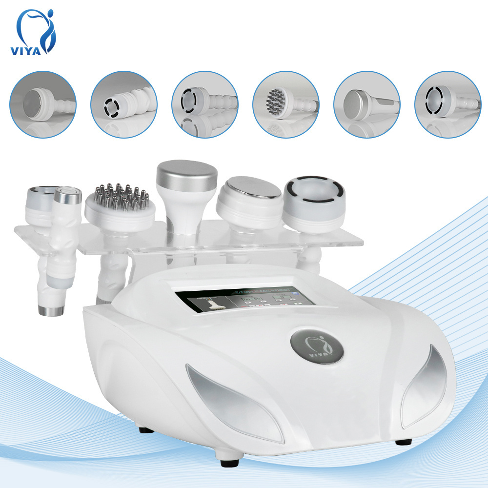 25khz ultrasound cavitation machine face & neck lifting massager vacuum therapy machine with electrotherapy  Aesthetic medicine